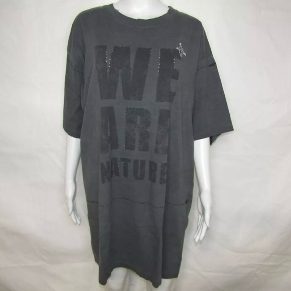 Golden Goose x Haus Women's
US M Dreamers T-Shirt Dress
Anthracite Grey - Picture 1 of 12